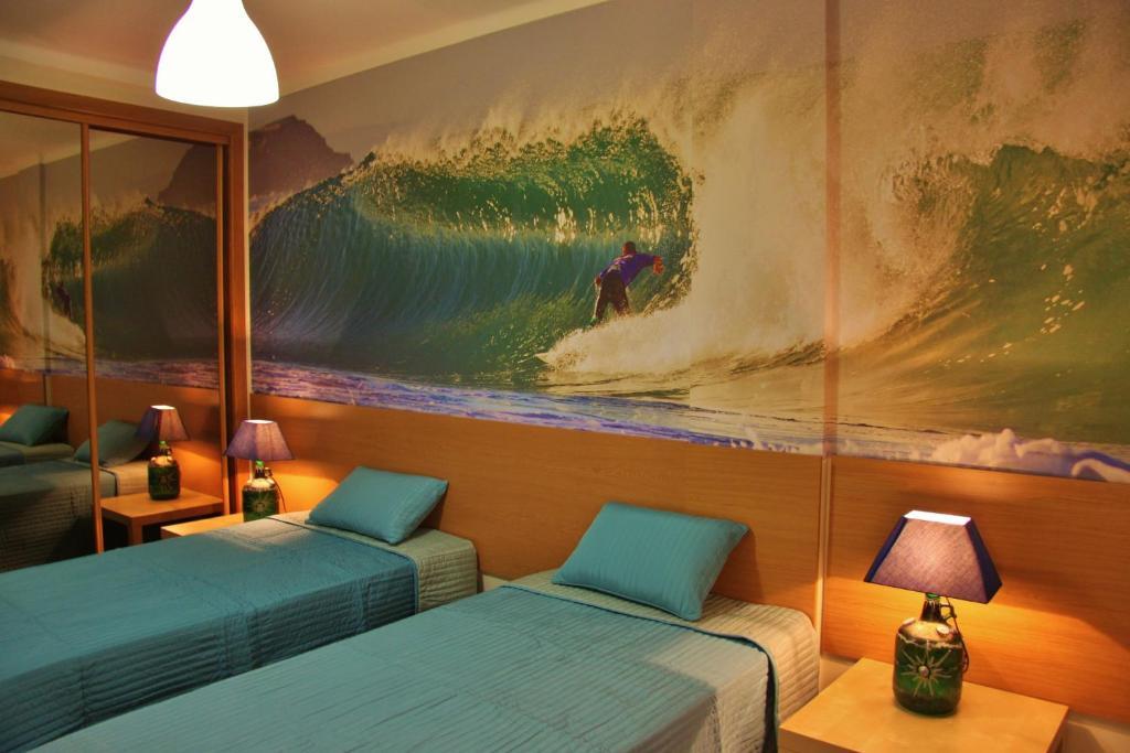 Supertubos Beach Hostel Атогиа-да-Балейя Номер фото
